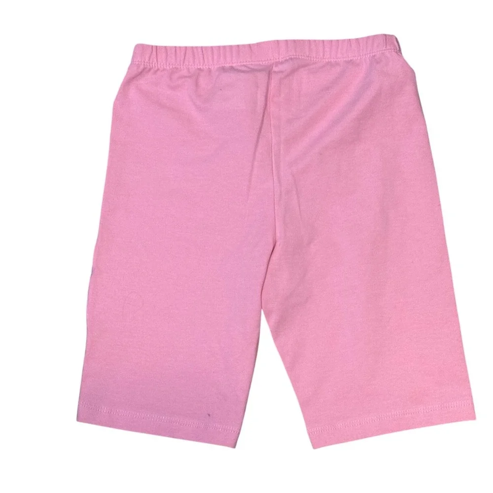 Cat & Jack Girls Pink Bike Shorts Size‎ L 10/12 New With Tags Cotton Spandex